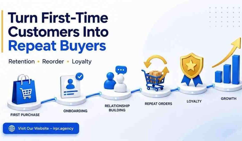 How to Turn First-Time Customers Into Repeat Buyers